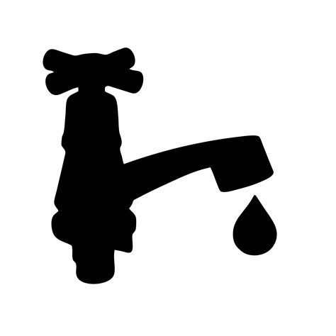 Free Faucet Clipart Black And White, Download Free Faucet Clipart Black ...