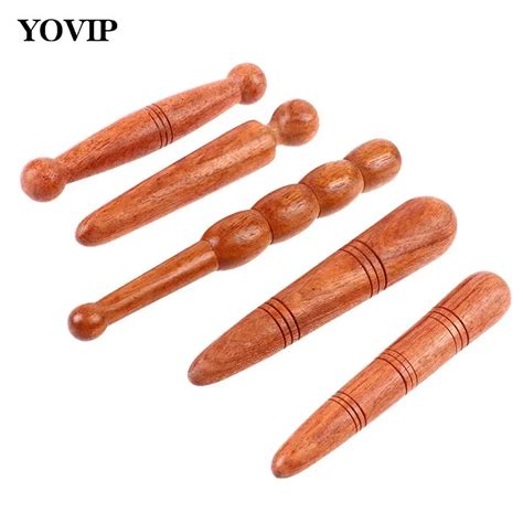 Health Chart Free Massage Stick Tool Wooden Foot Spa Physiotherapy