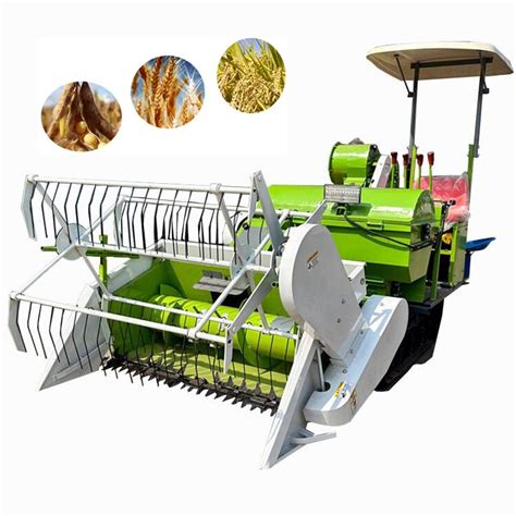 Barley Soya Bean Wheat Maize Corn Soybean Combine Harvester Rice