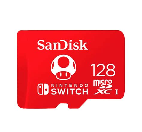 Cartao Micro Sd Para Switch - Cartão Micro SD SanDisk para Nintendo Switch 128GB com alta velocidade ...