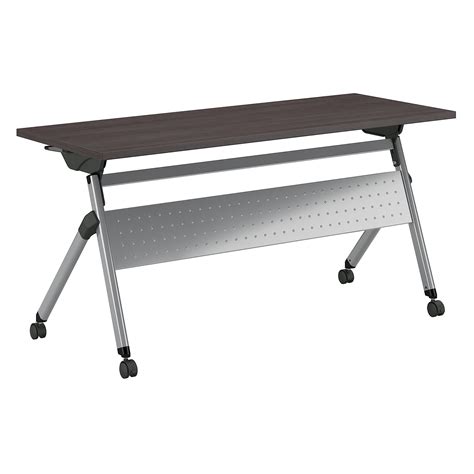 FTW160SGK Bush Business Furniture 60W x 24D Folding Training Table with ...