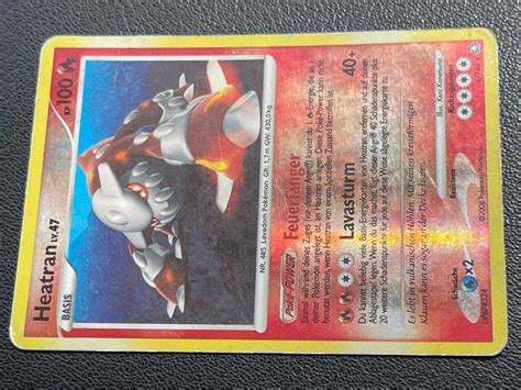 Heatran Rare Reverse Holo Pok Mon Legends Awakened Kaufen Auf