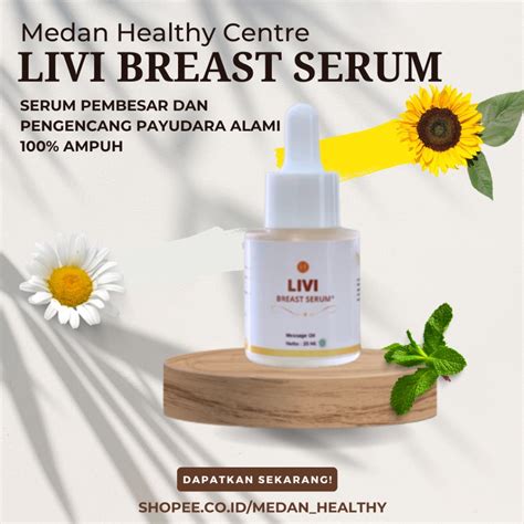 Jual Paket 2 Botol Oil Serum Livi Breast Pembesar Dan Pengencang