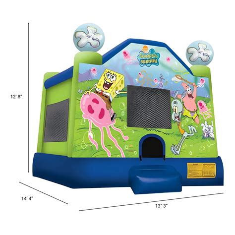 Spongebob Bounce House Rentals Blue Balloon Parties