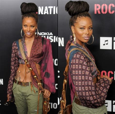 Eva Marcille At The Rocnation Brunch Lovin The Bohemian Chic Look