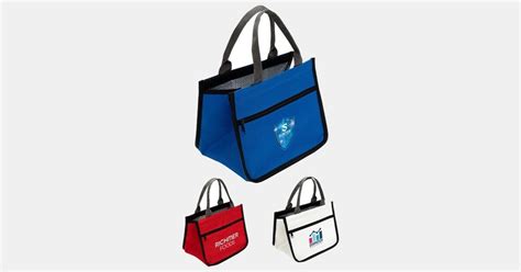 Custom Printed Spire Insulated Lunch Tote with your logo | ImprintLogo.com