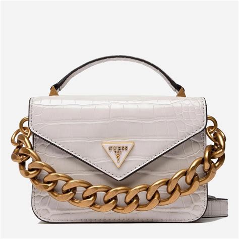Сумка кросс-боди женская GUESS RETOUR MINI TOP HANDLE FLAP WHI - WHITE ...
