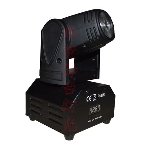 Loco 10 W rgbw LED Beam efecto colorido luz principal móvil etapa