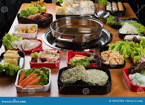 Asian Hot Pot Stock Photo Image Of Boil Cuisine Menu