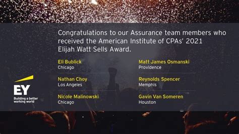 John King on LinkedIn: Congratulations to our EY Americas Assurance ... 