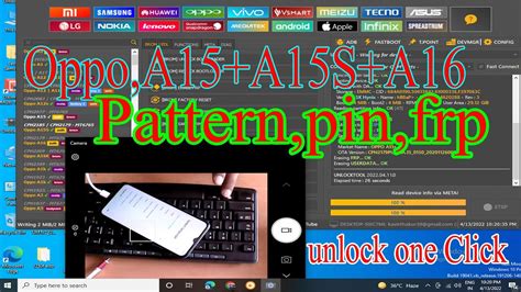 Oppo A Pattern Pin Unlock Tool Oppo A S Password Frp Unlock Tool