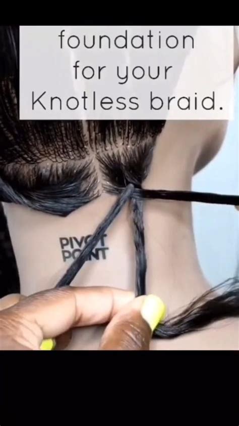 Knotless Braids Tutorial [Video] | Hair braid patterns, Braids, Hair ...