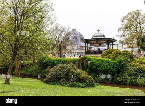 Buxton Pavilion Gardens, Buxton, Derbyshire, Peak District, UK, England ...