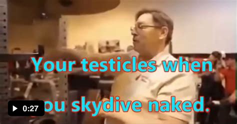 Your Testicles When You Skydive Naked 9GAG