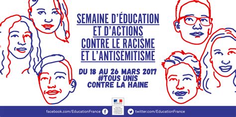 Semaine Deducation Et Dactions Contre Le Racisme Et Lantisemitisme