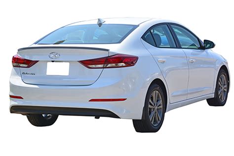 Hyundai Elantra 4dr Flush Mount Spoiler 2017 2018 Factory Style PU