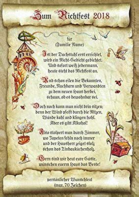 Richtfest Spruch F R Karte