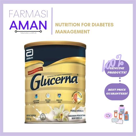 Glucerna Nutrition For Diabetes Management Vanilla Flavour G