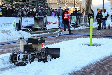 Autonomous Snowplow Competition Roboticmagazine