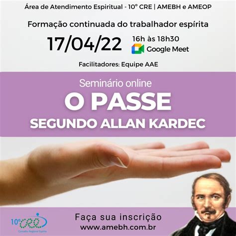 Seminário O passe segundo Allan Kardec AME BH