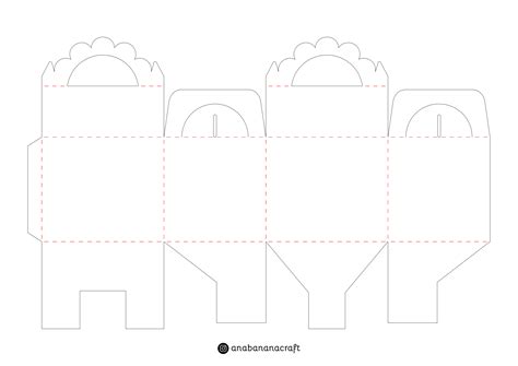 Moldes De Caixinhas Personalizadas - Moldes Limpos De Caixinhas Png