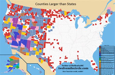 United States Counties Map