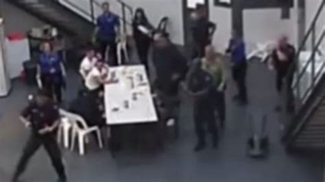 Cctv Footage Shows Youth Riot Inside Controversial Barwon Prison Unit