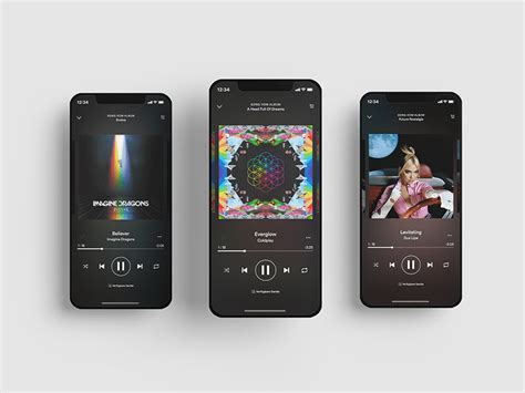 Spotify Mockup Plantillas Psd Gratuitas