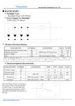 Product Specification Model TWW19264B A0 LCD Display 192 64 TAILOR