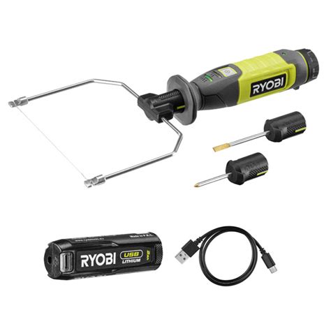 Ryobi Usb Lithium Hot Cutter Kit 1 X 2 0ah 4v Rhc4 120g