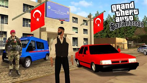 GTA SAN ANDREAS MTA TÜRKİYE MODU 2023 TOFAŞ ARABA TÜRK JANDARMA