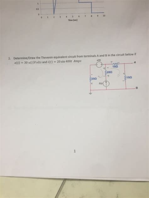 Solved Determine Draw The The Venin Equivalent Circuit From Chegg