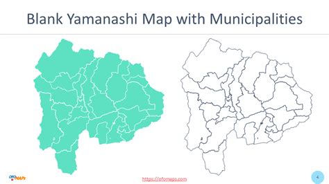 Japan Yamanashi Map - OFO Maps