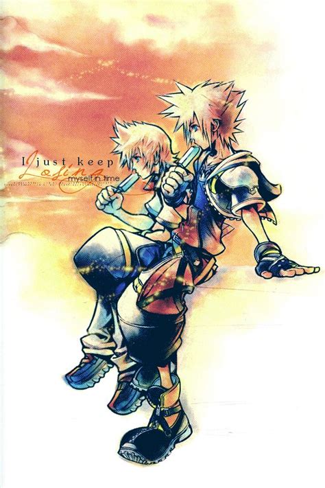 Kingdom Hearts 2 Sora And Roxas - 640x960 Wallpaper - teahub.io