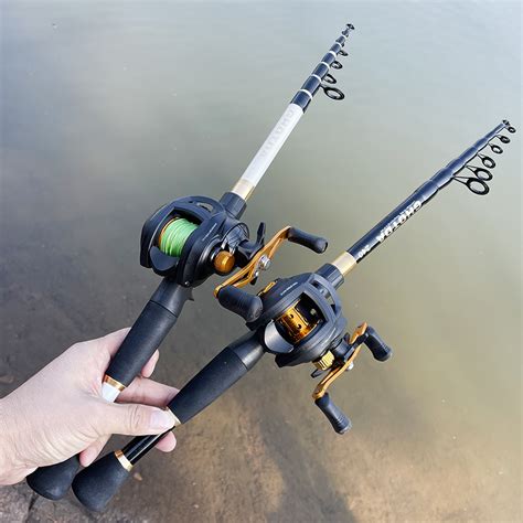 Kit De Pesca Carretilha Premium Rolamentos Vara Premium Vixxe A