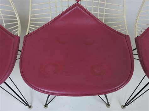 Early Set Of Eames Wire Bikini Side Dining Chairs For Herman Miller Labeled At Stdibs