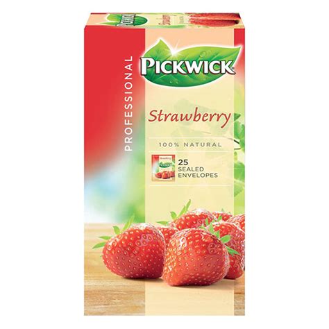 Pickwick Professional Aardbei Thee X Stuks Pickwick Inkt Nl