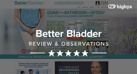 Better Bladder Reviews Reduce Urination Frequency