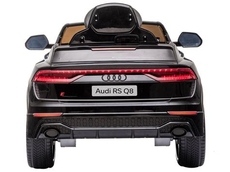 Samochód na akumulator Audi RS Q8 czarny 7903 LeanToys