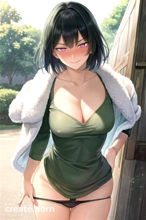 Fur Coat Fubuki One Punch Man Pulling Down Panties Ai Porn