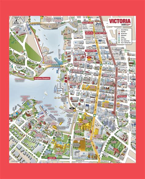 Map Of Downtown Victoria