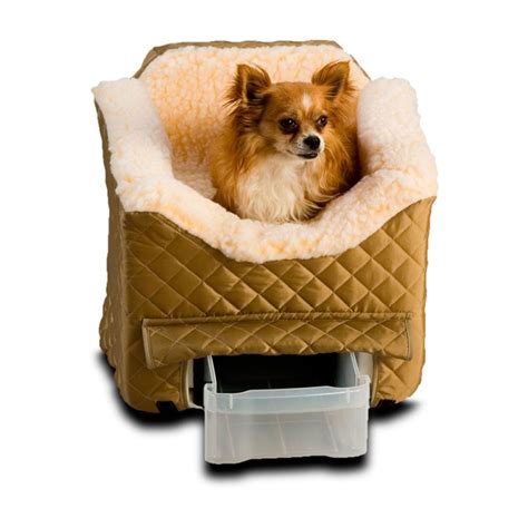 Snoozer Lookout II Pet Car Seat with Sherpa Lining - Large - Walmart.com