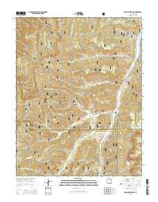 Tropic Reservoir Topo Map In Garfield County Utah