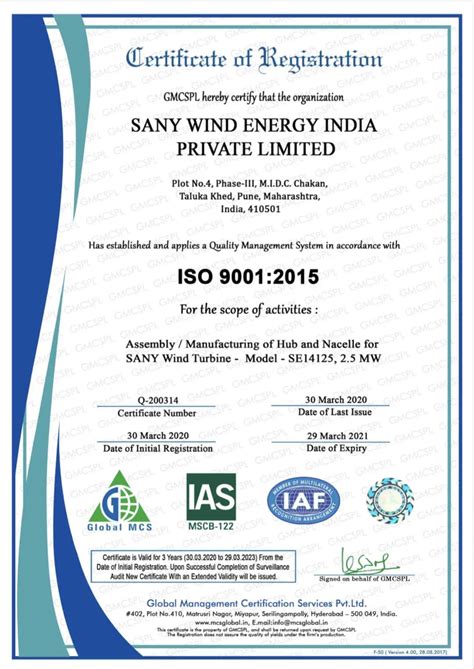 Iso 9001 Certification