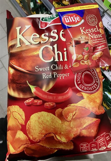 Funny Frisch Kesselchips Sweet Chili Red Pepper Beigabe Kesseln Sse