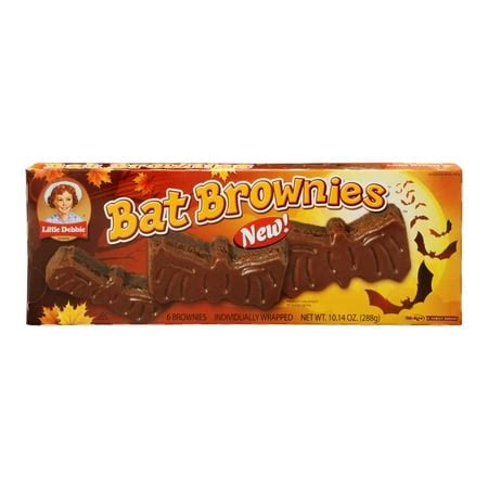 Little Debbie Bat Brownies, 6 ct, 10.14 oz - Walmart.com