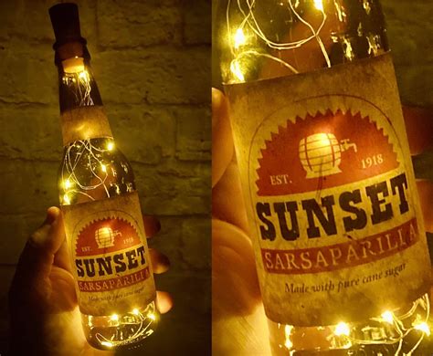 Fallout Lamp Sunset Sarsaparilla Bottle Video Game Replica - Etsy