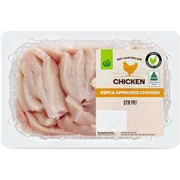 Woolworths Rspca Approved Chicken Stir Fry 500g Woolworths