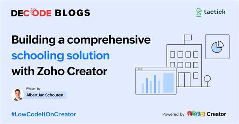 Building A Comprehensive Schooling Solution With Zoho Creator Decode
