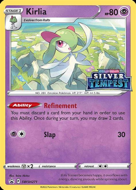 Kirlia Swshp Swsh271 Pokémon Card Database Pokemoncard